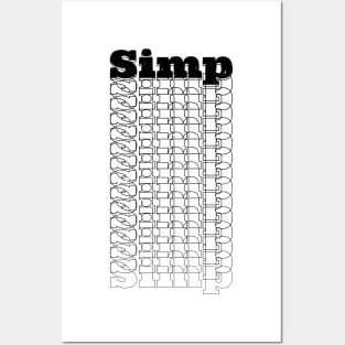 Simp Posters and Art